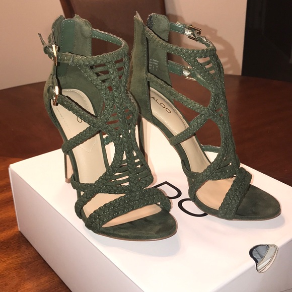 aldo green shoes